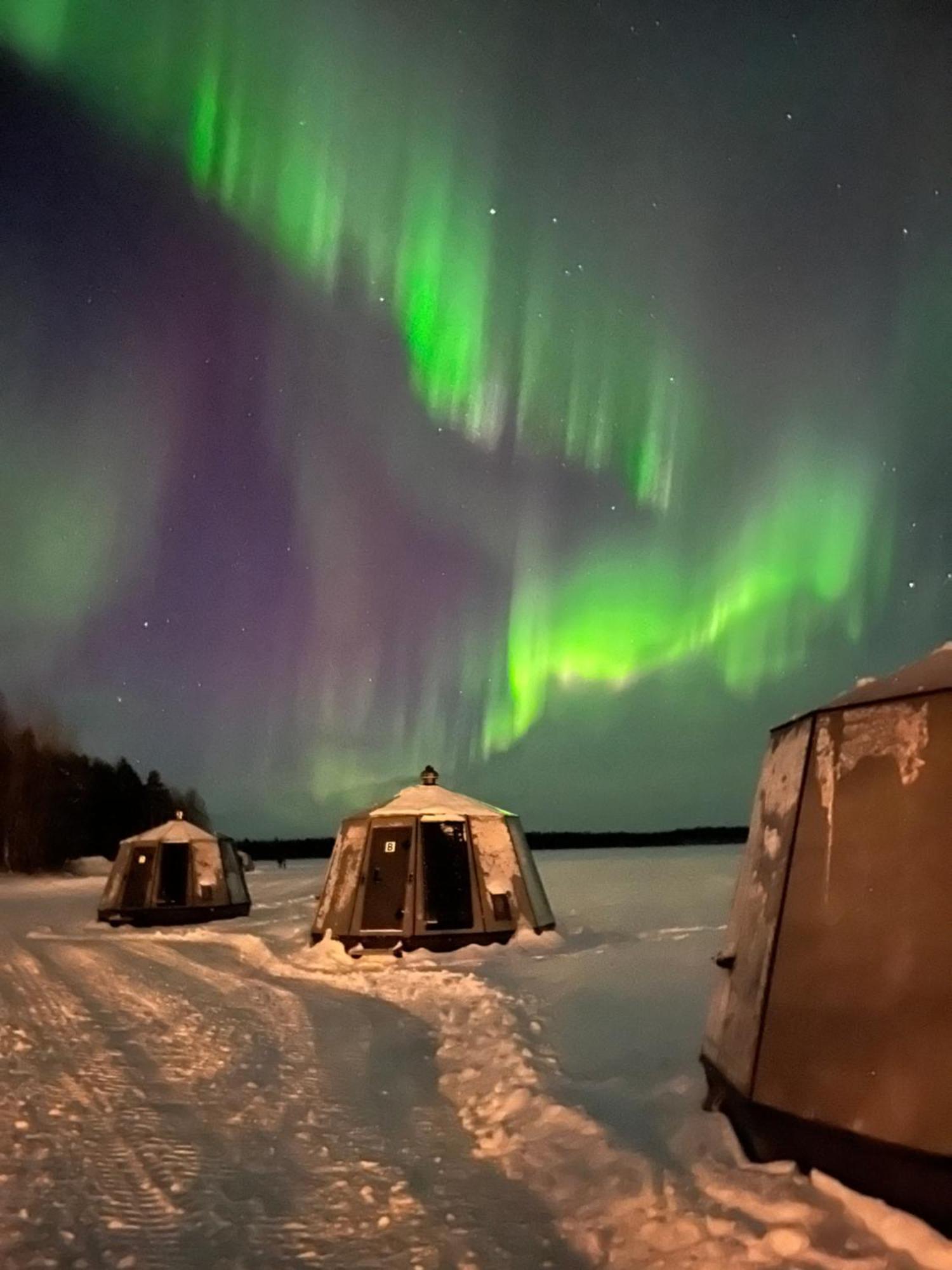 Vikajaervi Lake View Experience Igloos 罗瓦涅米 外观 照片