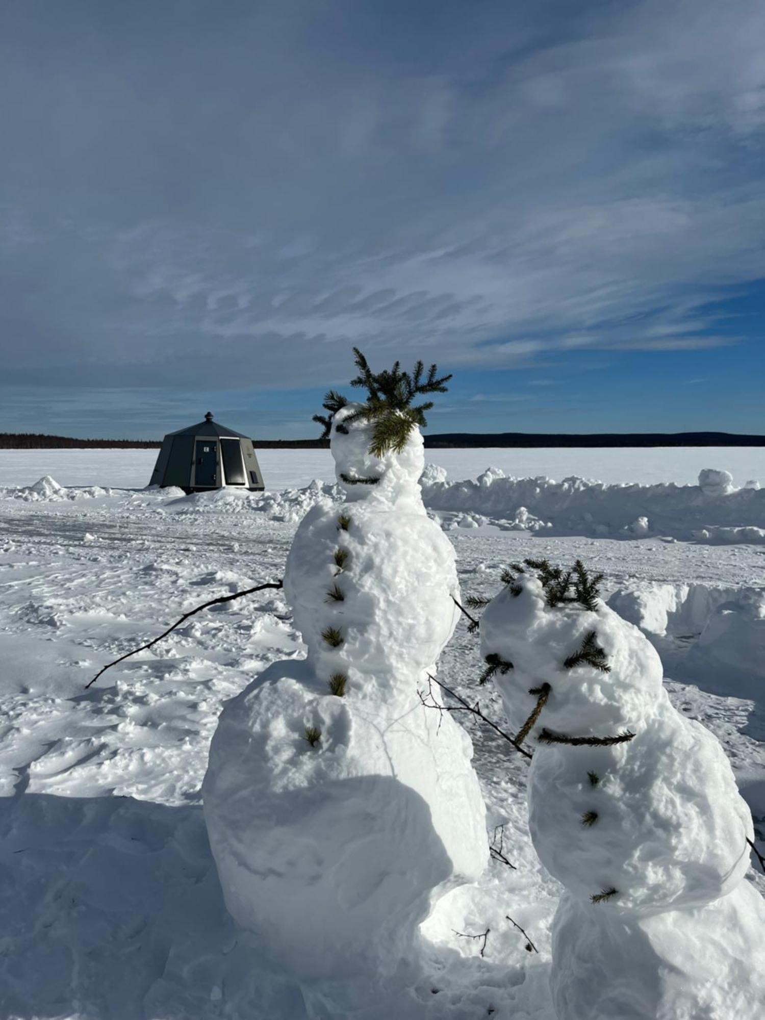 Vikajaervi Lake View Experience Igloos 罗瓦涅米 外观 照片