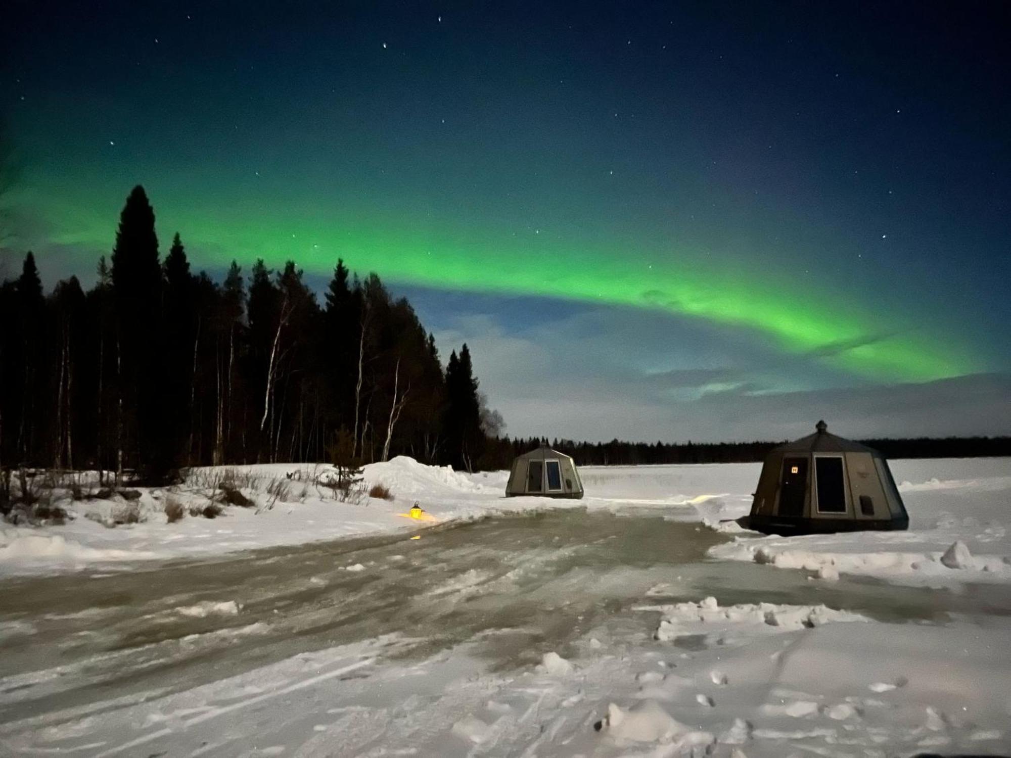 Vikajaervi Lake View Experience Igloos 罗瓦涅米 外观 照片